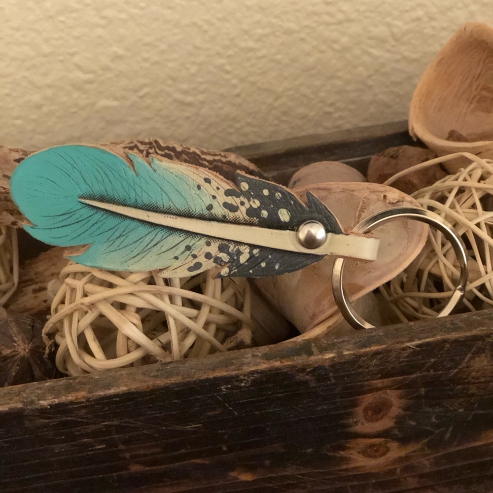 Leather Keychain